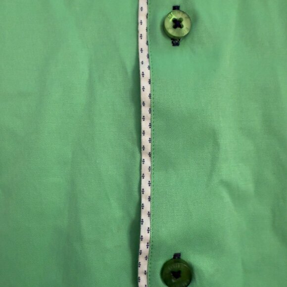 Eight X Premium Green Long Sleeve Button-Down Shirt – Size Large - Picture 7 of 16